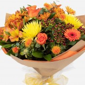 Horizon Sky Autumn hand-tied in the signature colours of the season