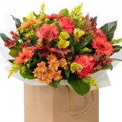 Honey & Spice A warm collection of seasonal flowers and foliage, perfect for any occasion